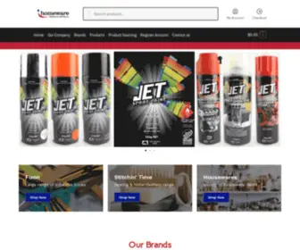 Homewareproducts.com.au(Wholesaler, Distributor & Importer of General Merchandise, online showroom) Screenshot