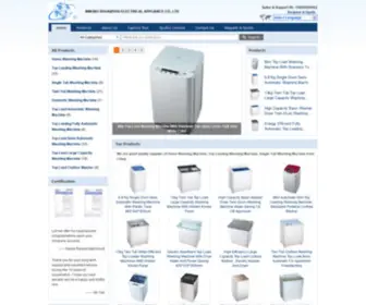 Homewashingmachine.com(Quality Home Washing Machine manufacturer) Screenshot