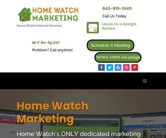 Homewatchmarketing.com(Home Watch Marketing) Screenshot