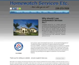 Homewatchservicesetc.com(Homewatch Services Etc) Screenshot