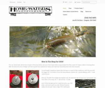 Homewatersflyfishing.com(Home Waters Fly Fishing) Screenshot