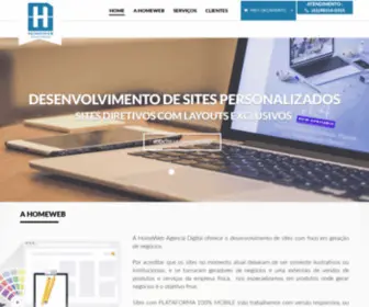Homewebbrasil.com.br(Agência Digital Goiânia) Screenshot