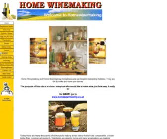 Homewinemaking.co.uk(Home Winemaking) Screenshot