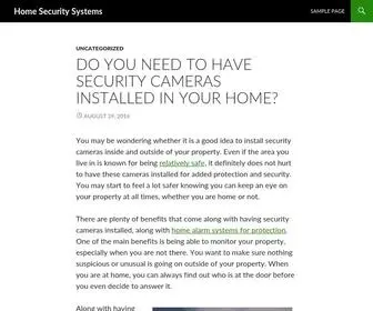 Homewirelesssecuritycamera.com(Home Alarm Companies) Screenshot