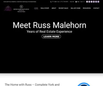 Homewithruss.com(York, PA Real Estate Agency) Screenshot