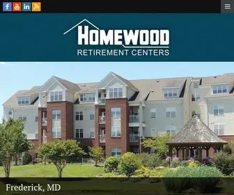 Homewood.com(Homewood Retirement Centers) Screenshot