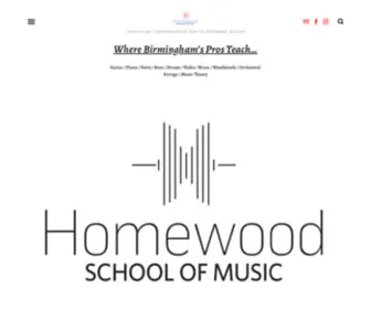 Homewoodschoolofmusic.com(Homewood School Music) Screenshot