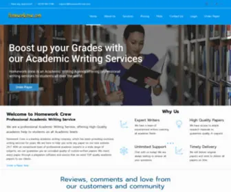 Homeworkcrew.com(Homeworkcrew) Screenshot