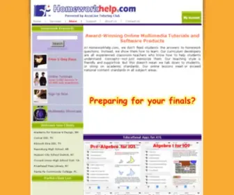 Homeworkhelp.com(Good bye) Screenshot