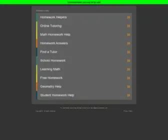 Homeworkhelper.com(Homeworkhelper) Screenshot