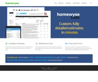 Homewyse.com(Smart Home Decisions) Screenshot