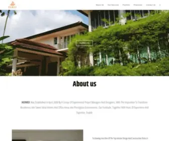 Homex.com.sg(Interior Design & Renovation Work) Screenshot