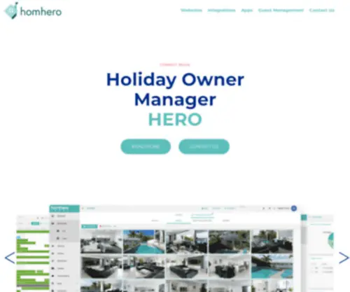 Homhero.com.au(Holiday owner manager hero) Screenshot