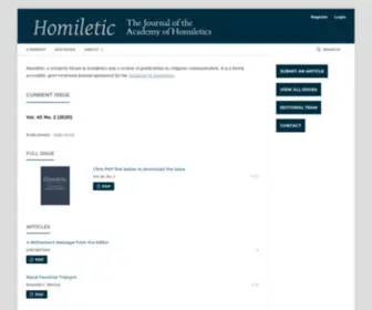 Homiletic.net(Homiletic) Screenshot