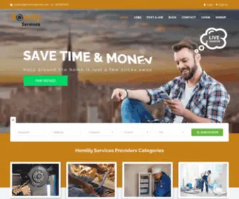 Homilyservices.com(Homily Services) Screenshot