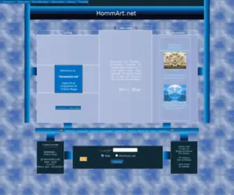 Hommart.net(Digital Art et Infographie de Thierry Bugs) Screenshot