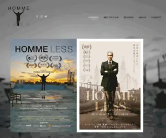 Homme-Less.com(Homme Less) Screenshot