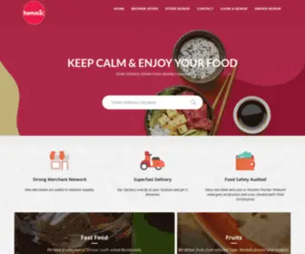 Hommic.com(Order Food Online) Screenshot