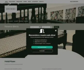 Hommuseo.com(Hostal en Sevilla) Screenshot