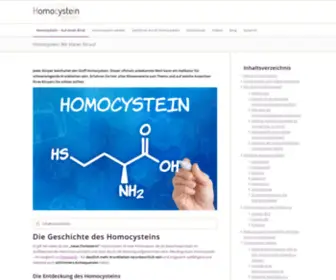 Homocystein-Netzwerk.de(Homocystein Netzwerk) Screenshot