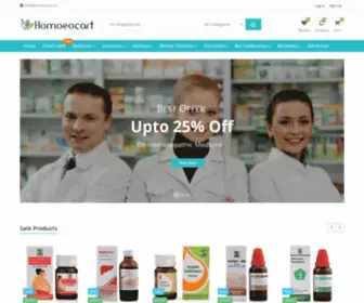 Homoeocart.in(Online homeopathy) Screenshot