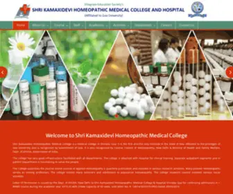 Homoeopathycollegegoa.org(Institute In Goa) Screenshot