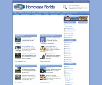 Homosassaflorida.com(Citrus county) Screenshot