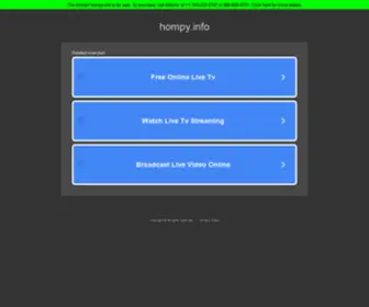 Hompy.info(아이폰) Screenshot