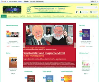 Homsym.de(Startseite) Screenshot