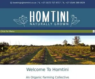 Homtini.co.za(Homtini Farm) Screenshot