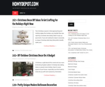 Homydepot.com(Find The Perfect Home Design) Screenshot