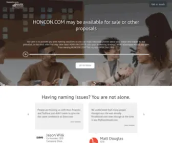 Honcon.com(The Leading Hon Con Site on the Net) Screenshot