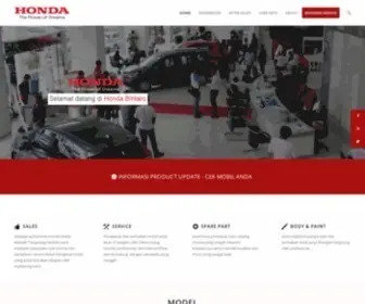 Honda-Bintaro.com Screenshot