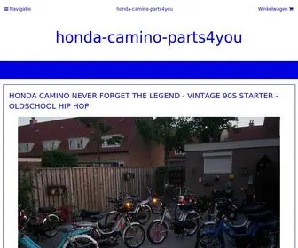 Honda-Camino-Parts4You.nl(HONDA CAMINO NEVER FORGET THE LEGEND) Screenshot