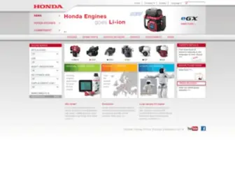 Honda-Engines-EU.com(Honda engines) Screenshot