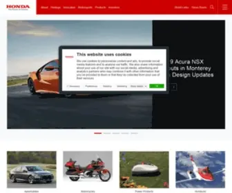 Honda-EU.com(Honda (EU)) Screenshot