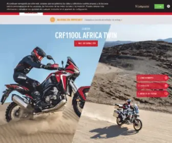 Honda-Montesa.es(Honda Motocicletas) Screenshot