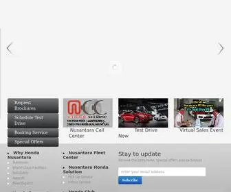 Honda-Nusantara.com(Honda Nusantara) Screenshot