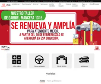 Honda-Uni.com.mx(Agencia Honda) Screenshot