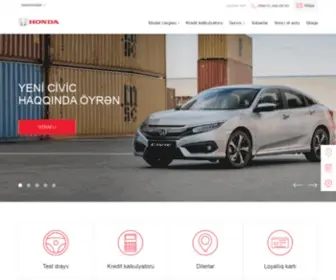 Honda.az(Əsas) Screenshot