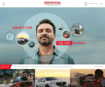 Honda.com.br(Início) Screenshot