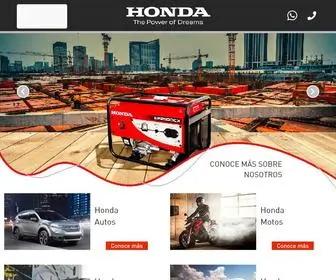 Honda.com.gt(Inicio) Screenshot