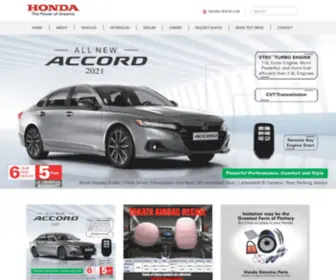 Honda.com.ng Screenshot