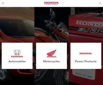 Honda.com.np(Honda Nepal) Screenshot