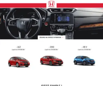 Honda.ma Screenshot