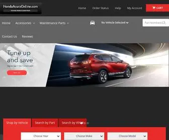 Hondaacuraonline.com(Shop OEM Honda and Acura Parts) Screenshot