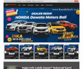 Hondabali.net Screenshot