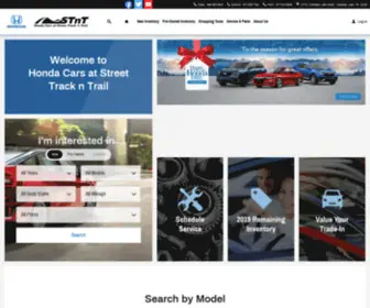 Hondacarsatstnt.com(Honda Cars at Street Track 'n Trail in Conneaut Lake) Screenshot