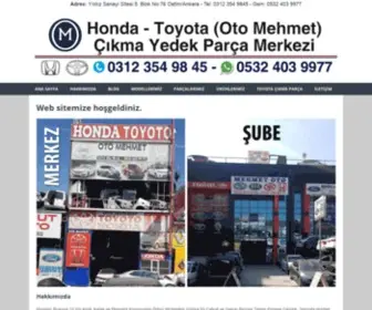 Hondacikmaparca.biz.tr(Oto Mehmet) Screenshot