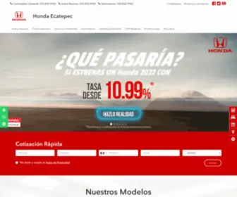 Hondaecatepec.com.mx(Honda Ecatepec) Screenshot